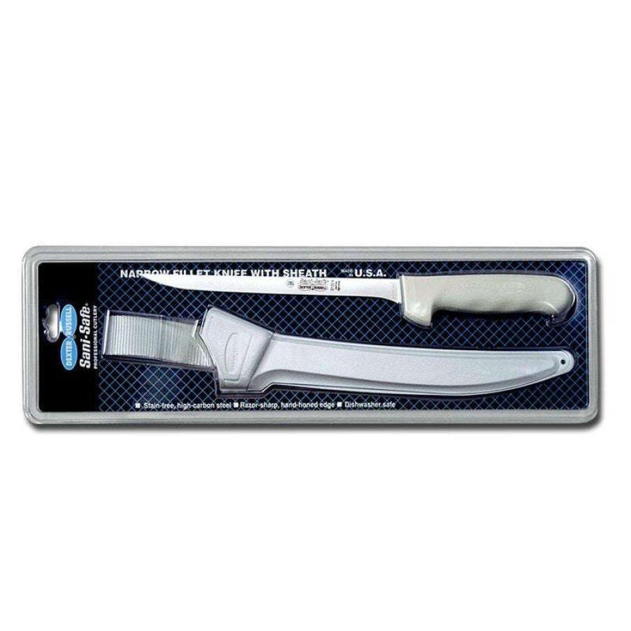 Gift And Sundries * | Dexter Russell Sani-Safe 7 Narrow Fillet Knife With Sheath Best-Selling Dexter Russell, Inc.