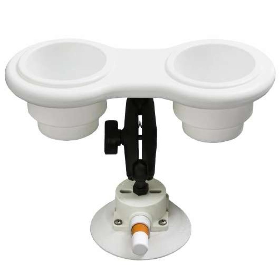 Marine Equipment * | Seasucker 2-Cup Holder With Angle Mount Popular