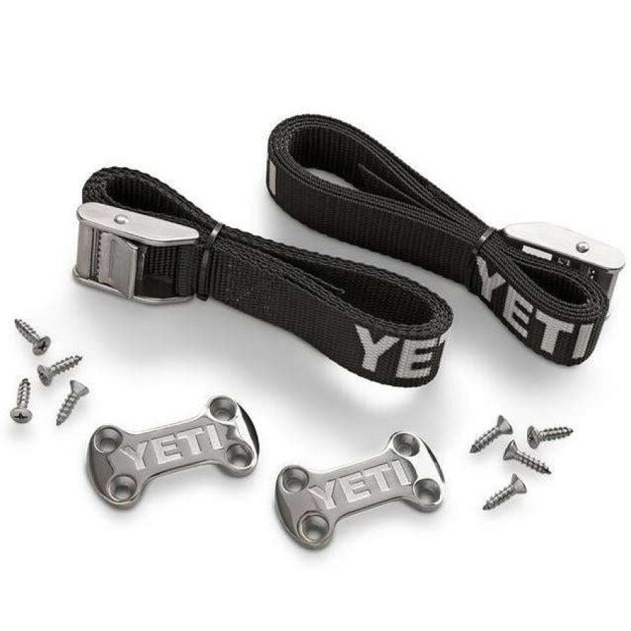 Marine Equipment * | Yeti Cooler Tie Down Kit Online Black