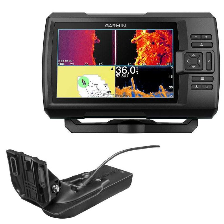 Electronics And Navigation * | Garmin Striker Vivid 7Sv Fishfinder With Gt52Hw Transducer Fashionable