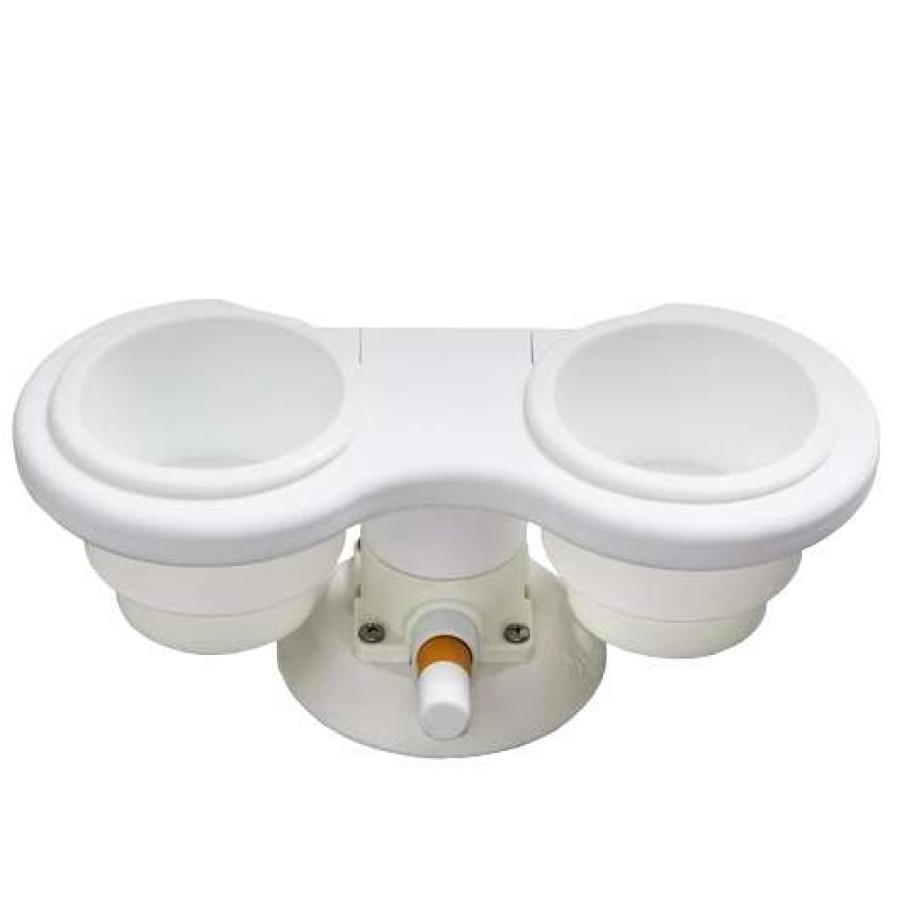 Marine Equipment * | Seasucker Horizontal Mounted 2-Cup Holder Clearance Sale