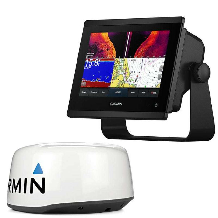 Electronics And Navigation * | Garmin Gpsmap 723Xsv Chartplotter/Sounder Combo With Gmr 18 Hd+ Radar Bundle Bestsellers