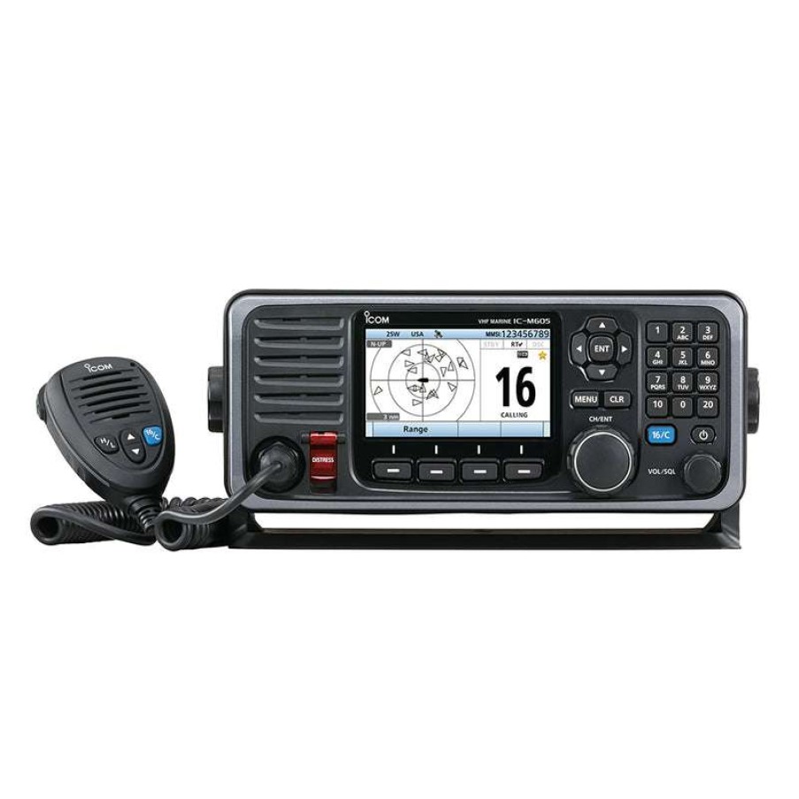 Electronics And Navigation * | Icom Vhf Fixed Mount Black Bestsellers Icom America Inc.