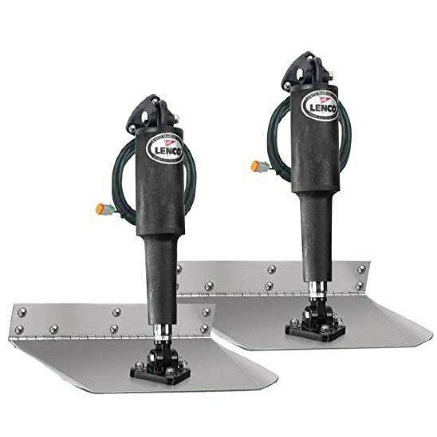 Marine Equipment * | Lenco 9 9 Trim Tab Kit Standard Finish (No Switch) Bestsellers Lenco Marine Inc.