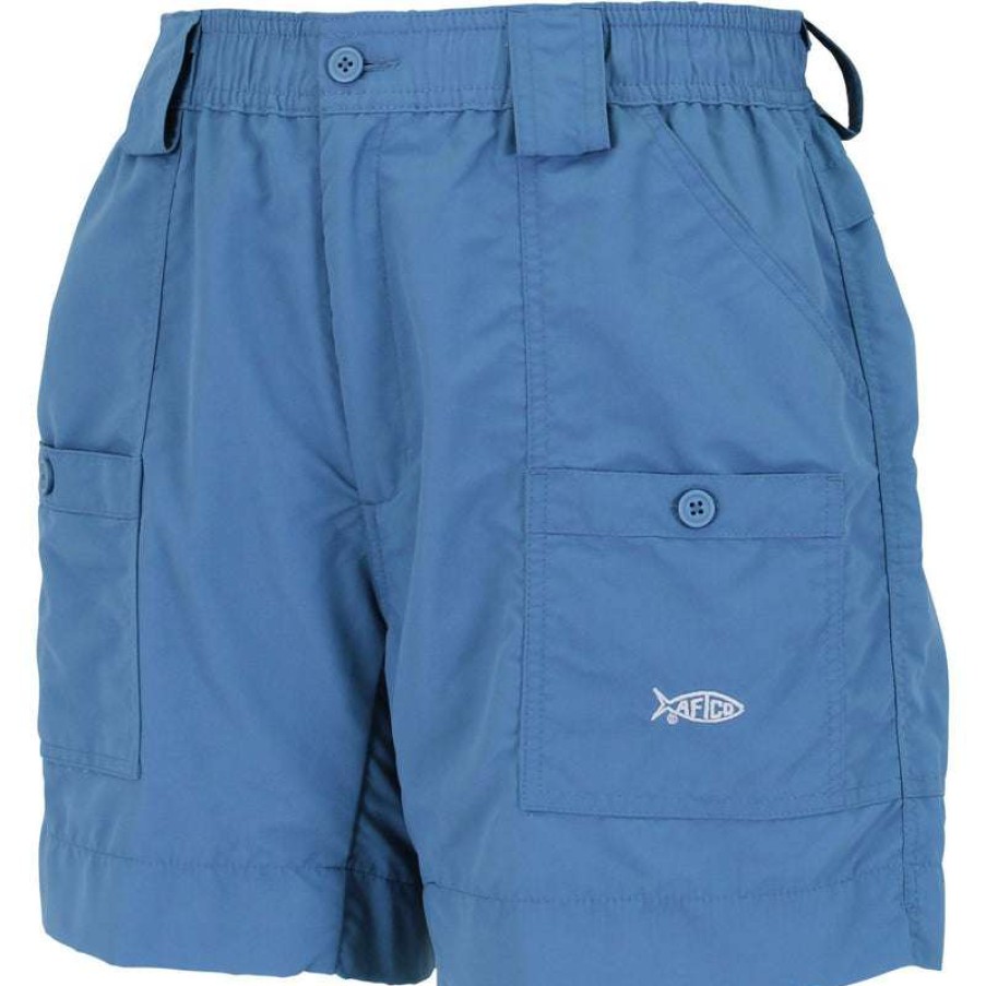 Clothing * | Aftco Original Fishing Short Air Force Blue Bestsellers Aftco Mfg. Co. Inc.