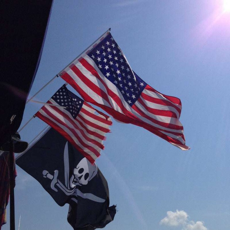 Marine Equipment * | South Wind Designs 3 Flag Pole Large Choice