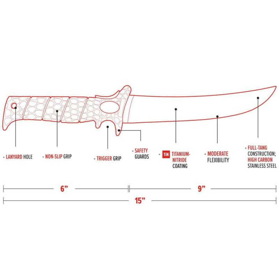 Marine Equipment * | Bubba Blade 9 Flex Fillet Knife Good Quality