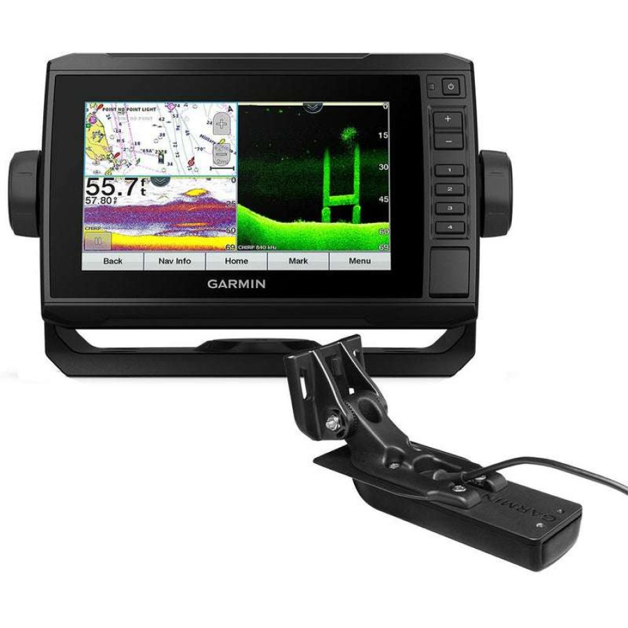 Electronics And Navigation * | Garmin Echomap Uhd 74Cv Chartplotter/Sounder Combo With Gt24Uhd Transducer Best Choice