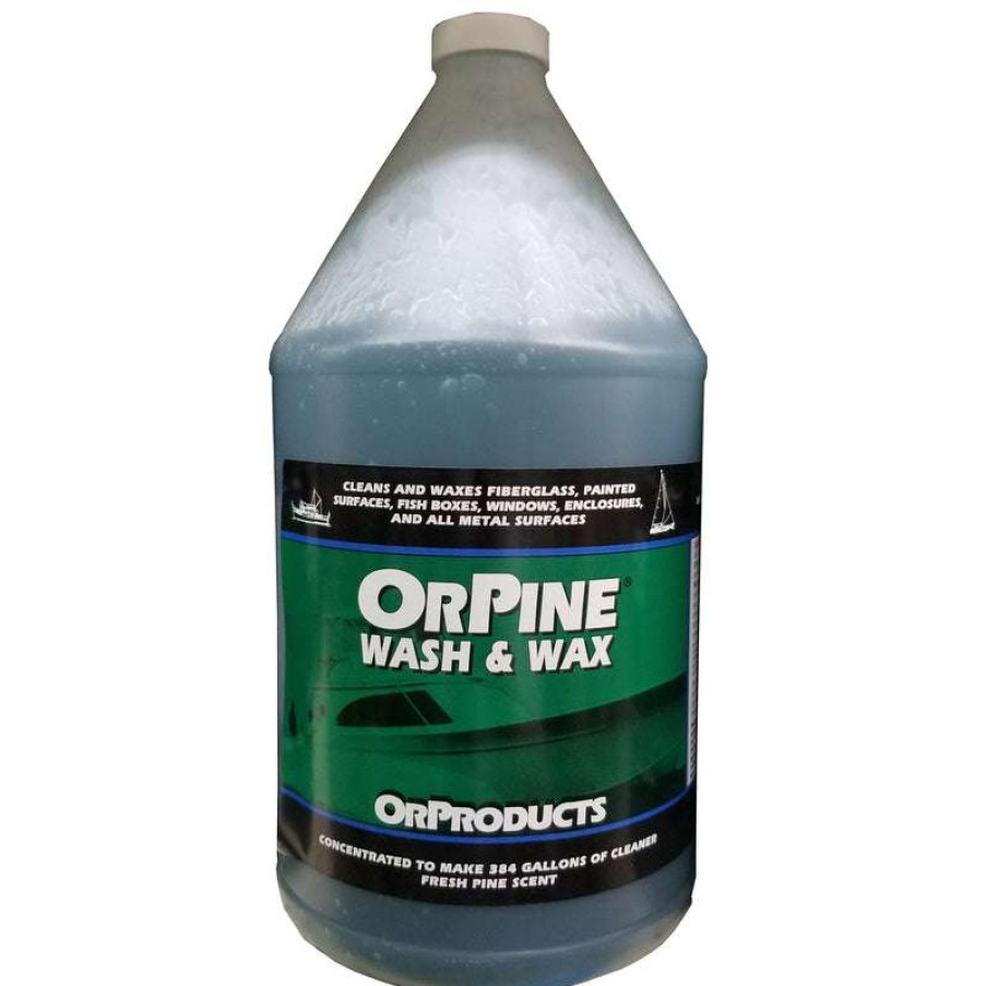 Marine Equipment * | Orpine Wash & Wax Gallon Large Choice Merritt Marine Supply, Inc.