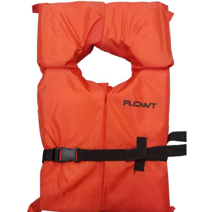 Safety * | Flowt Orange Type Ii Life Vest Universal Adult New In