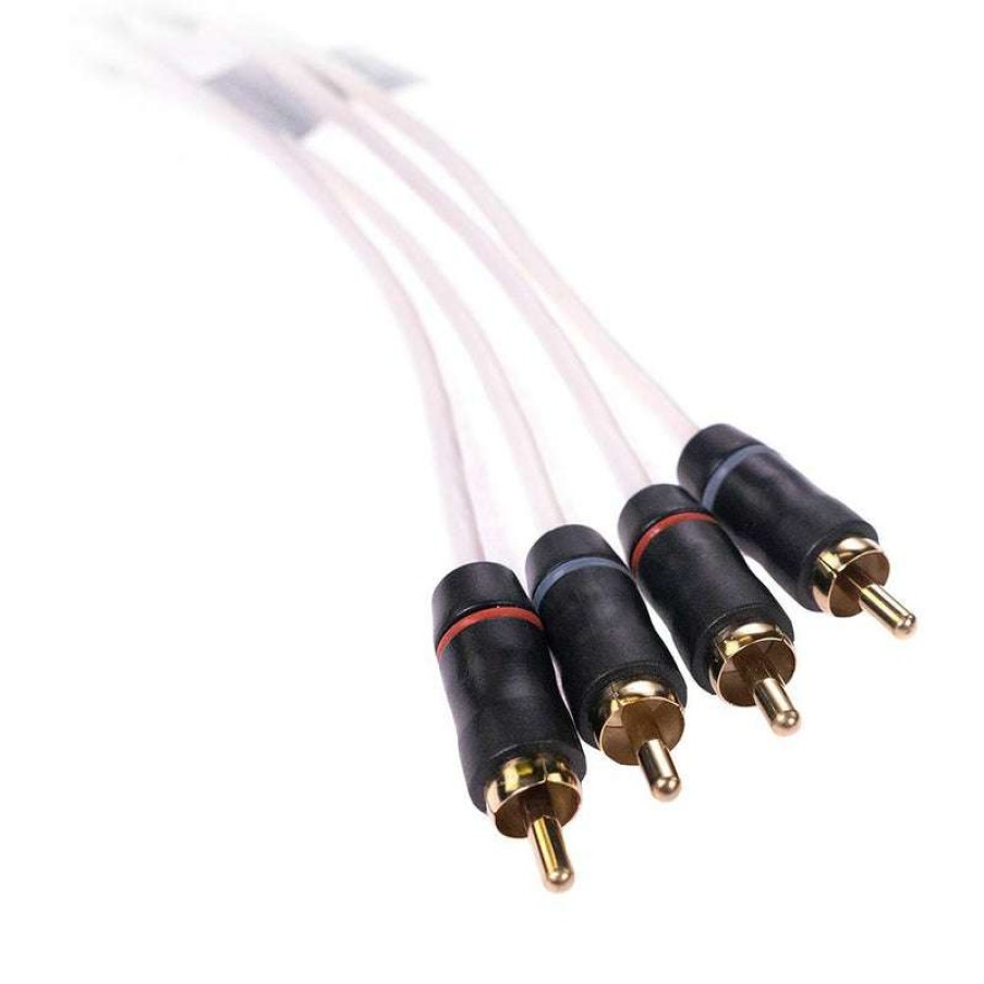 Electronics And Navigation * | Fusion Ms-Frca6 Premium 6 4-Way Shielded Rca Cable Large Choice