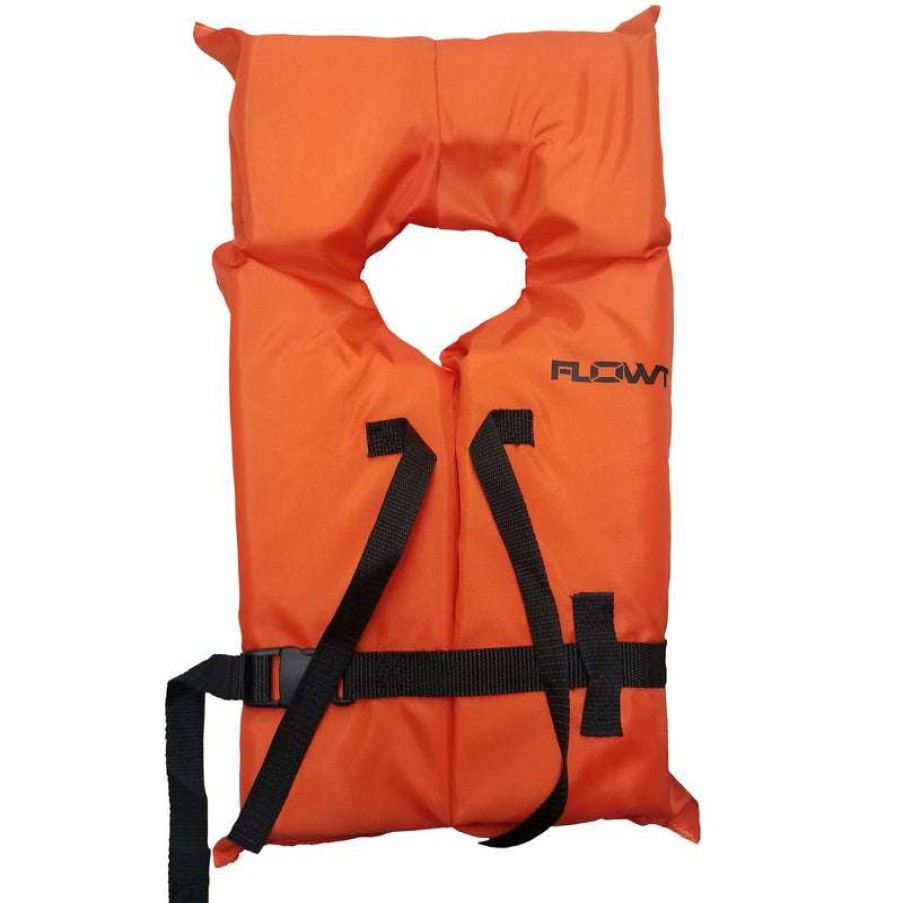 Safety * | Flowt Orange Type Ii Life Vest Youth Hot Selling