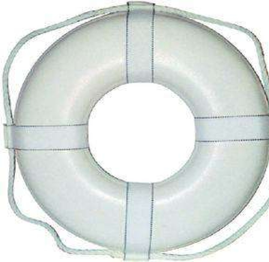 Safety * | Cal June 20 Life Ring Buoy Best Guaranteed Cal-June Incorporated White