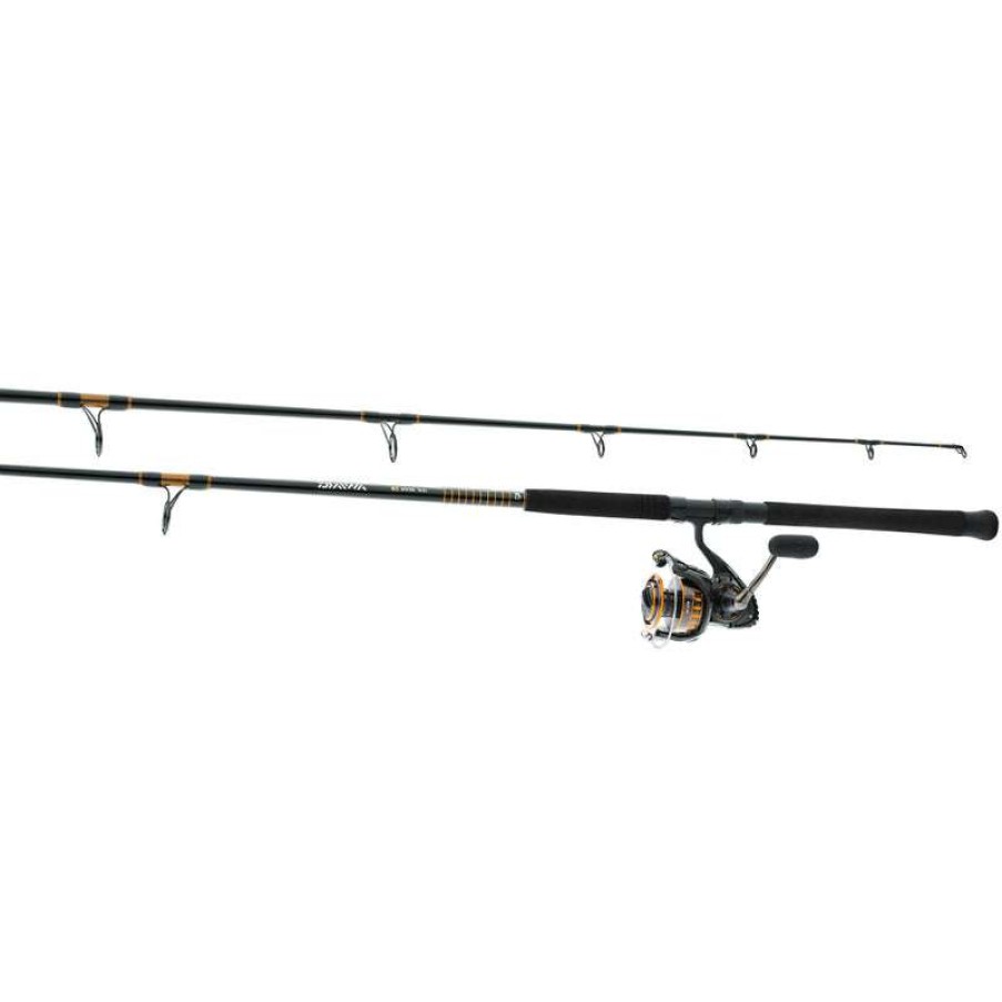 Fishing Combos * | Daiwa Bg5000 Reel W/ 7 Rod Combo 100% Guarantee