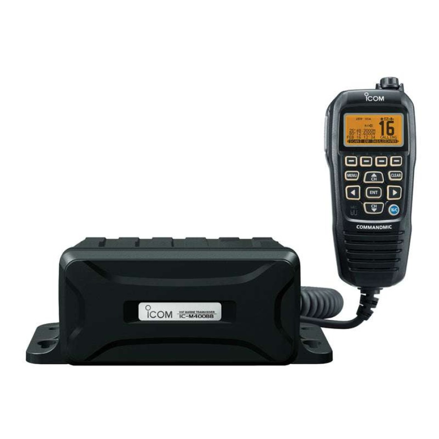 Electronics And Navigation * | Icom M400Bb Vhf Marine Tx Black Flash Sale Icom America Inc.