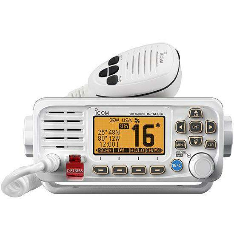 Electronics And Navigation * | Icom'S M330 Vhf Marine Fixed Mount New Arrivals Icom America Inc.