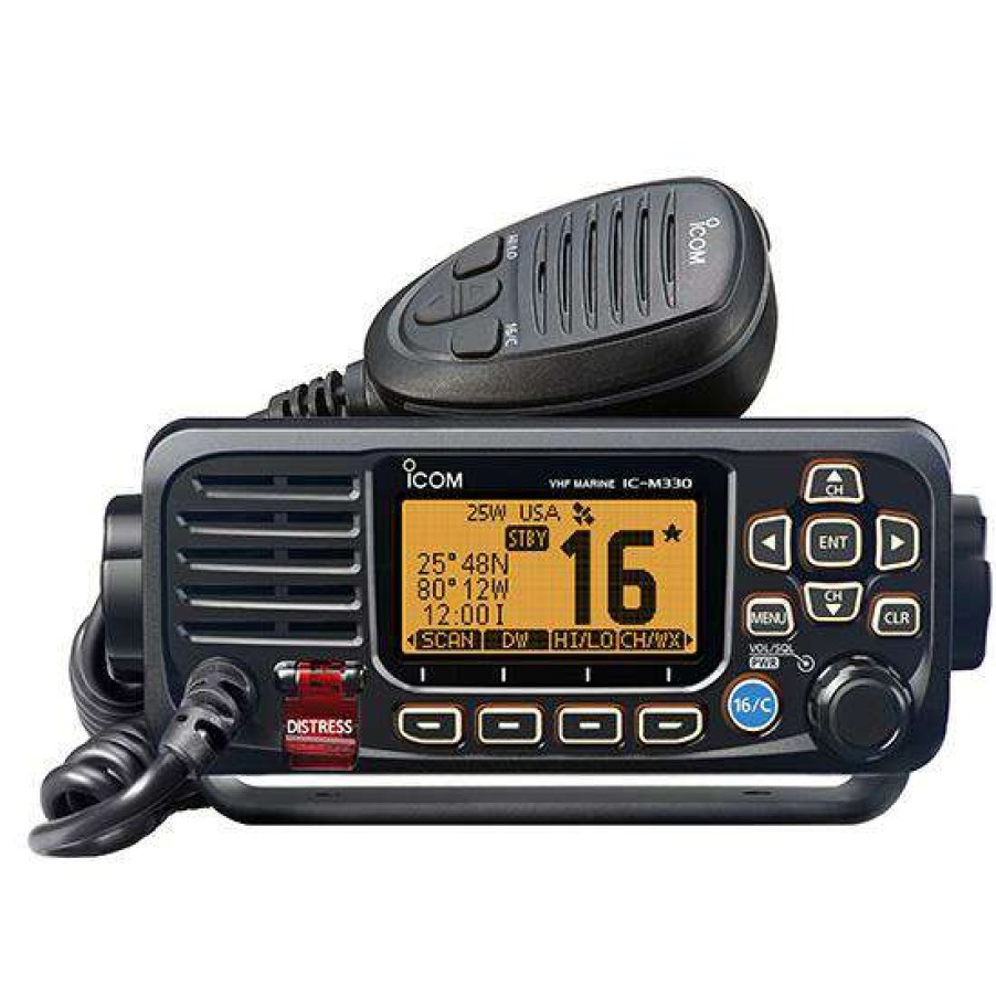 Electronics And Navigation * | Icom'S M330 Vhf Marine Fixed Mount New Arrivals Icom America Inc.